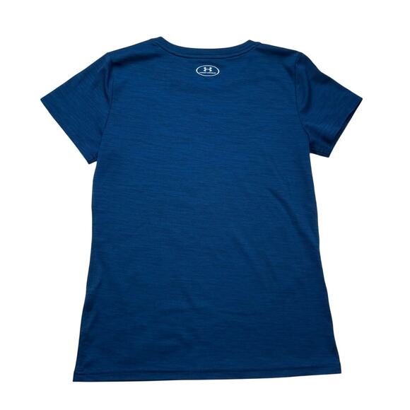 Under Armour HeatGear Navy T-Shirt - Picture 4 of 5